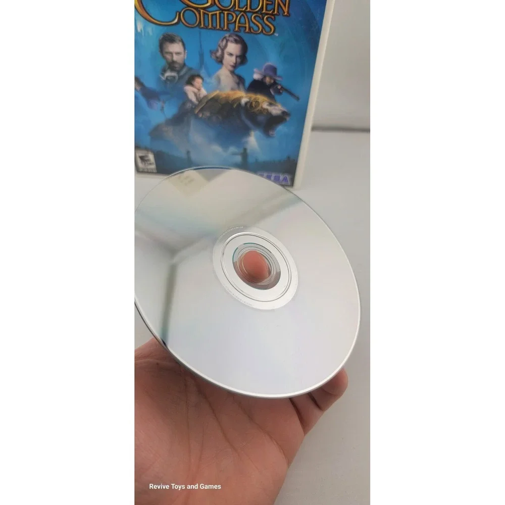 The Golden Compass (Nintendo Wii, 2007) Game‎ and Case Tested and Working Great